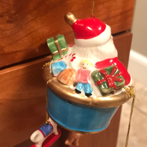 Set of 3 ceramic Christmas ornaments - Picture 7 of 8